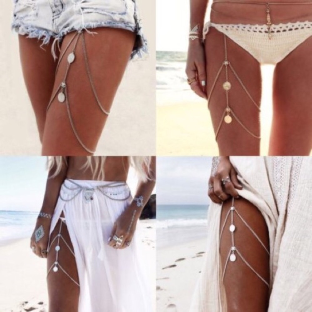 Leg Silver / Gold Chain